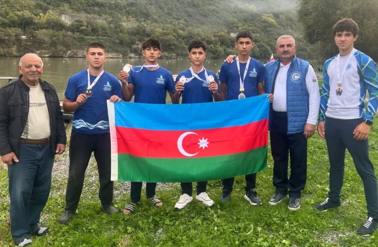 Gürcüstanda 4 medal qazandıq