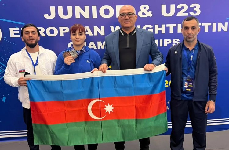  Rahilə Hüseynzadə də Avropa birinciliyində 3 medal qazandı